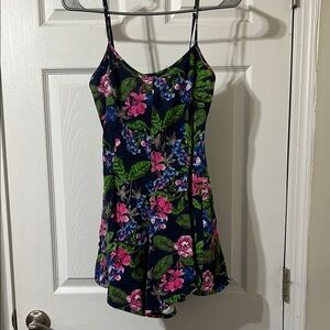 Floral Spaghetti Strap Dress